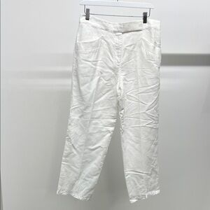 Club Monaco Women's White Trousers
